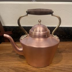 Vintage (Douro ) Copper Kettle w/ wood handle