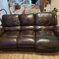 Leather Couch