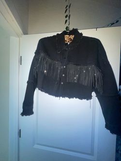 Cut off cowboy jacket