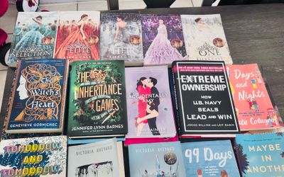 Books $5 ea