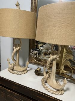 Two Beautiful Lamps With Shade