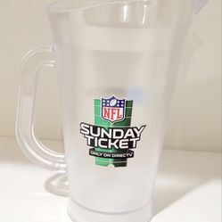 NFL Sunday Ticket Plastic Beer Pitcher Barware Man Cave- NFL Logo NEW