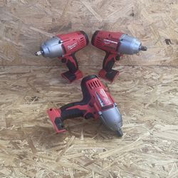 Milwaukee M18 Impact Wrench 1/2” Model Number 2663-20 (The Second Picture Has The Details)(Tool Only)(Each Price)