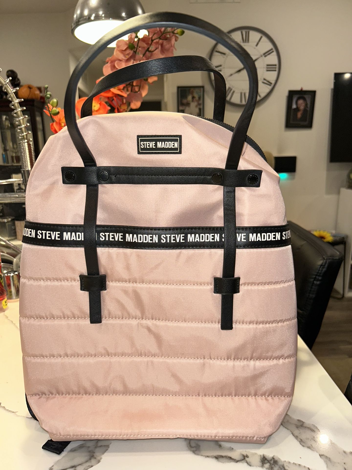 Steve Madden Pink Mini Backpack Purse