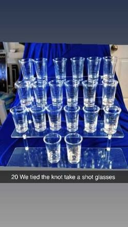 Tied the Knot Take a Shot Glasses 25 in Total