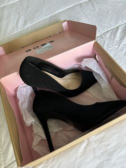 Make any offer 🙂 Charlotte Russe Black Heels Size 6 NEW 