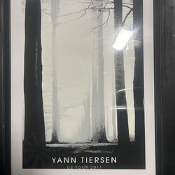 Yann Tiersen Print Us Tour 2011- 24”x 30”