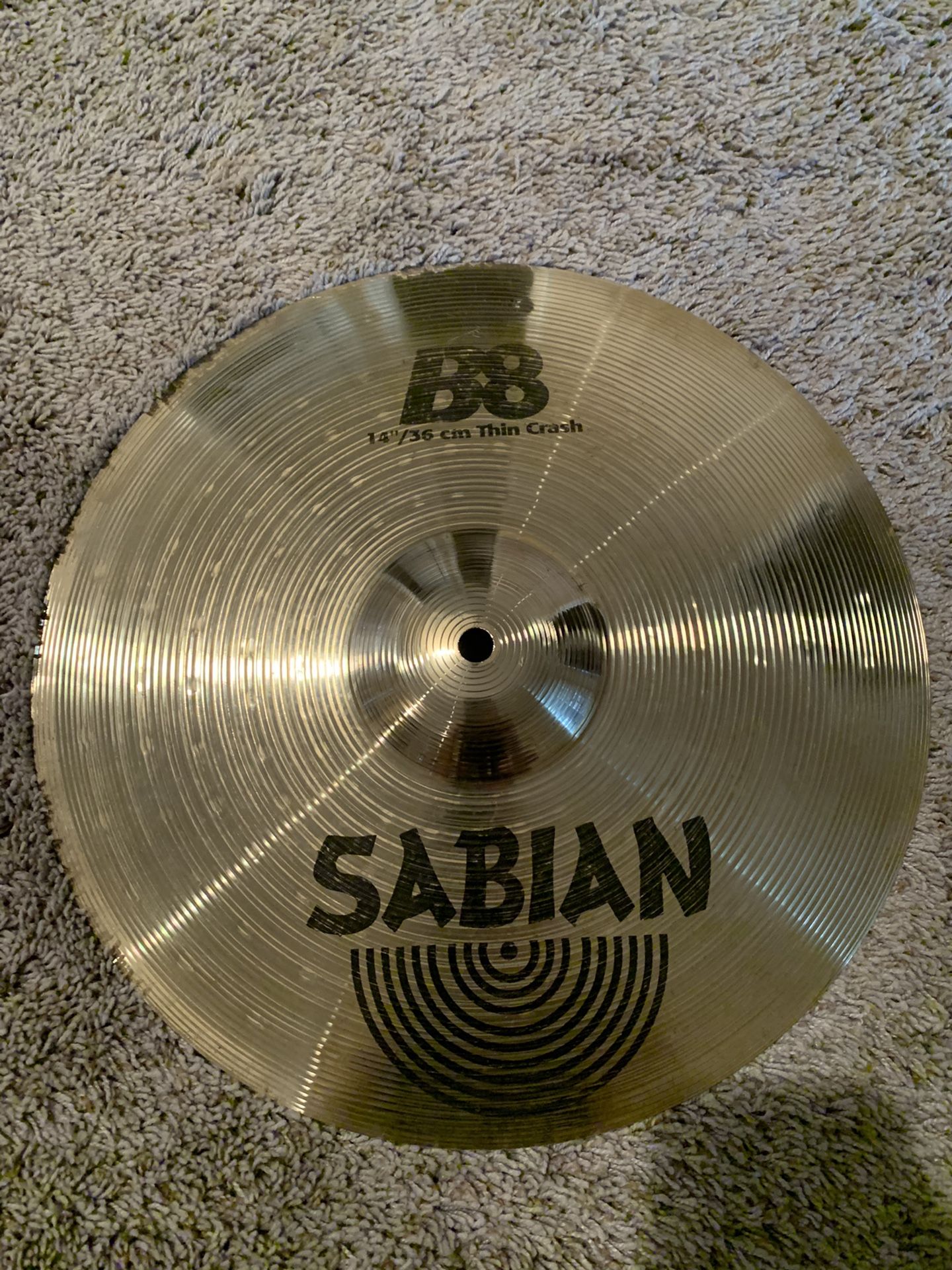 14”/36cm SABIAN B8 Thin Crash
