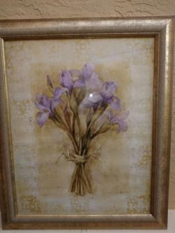 Very pretty framed picture