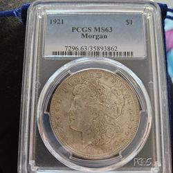 1921 Morgan Silver Dollar