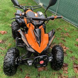 Orange ATV – Runs Great, Ready to Ride 