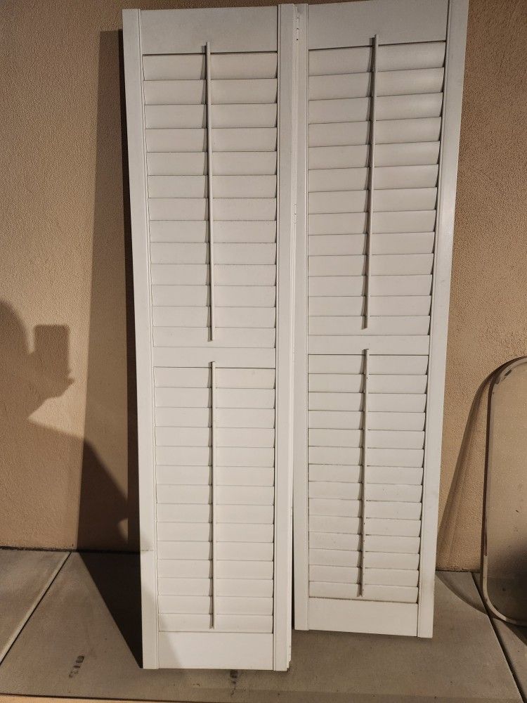 Bi Folding Vinyl Shutter Sliding Door