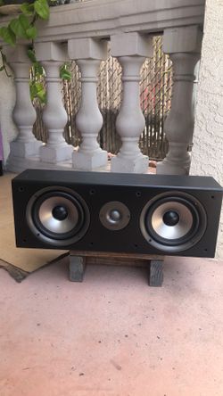 Polk audio center speakers.