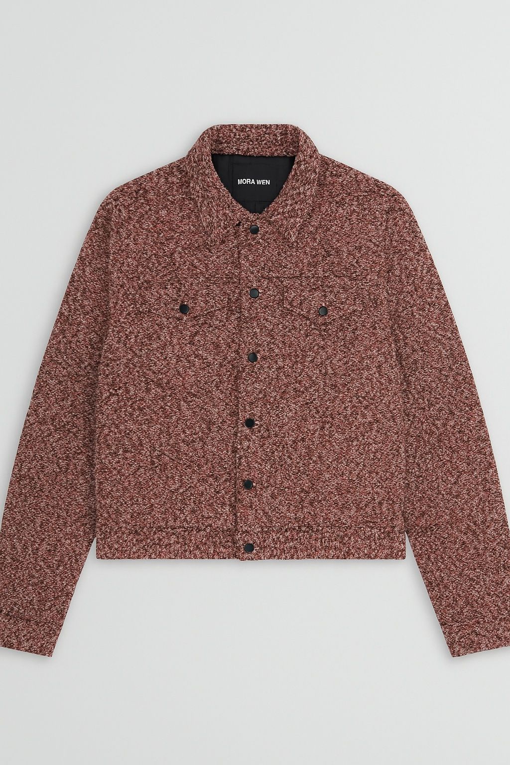 Red And Black Tweed Jacket