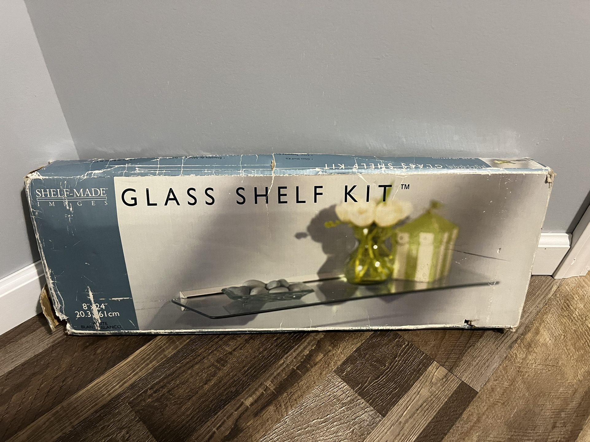 Glass Shelving - 24” By 8” - Brand New In Box 