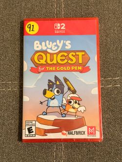 Bluey’s Quest for The Gold Pen for Nintendo Switch 2