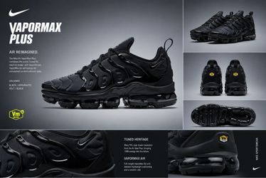 Nike Air VaporMax Plus Sneakers Black