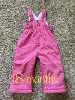 Toddler girl Snow Suit Clothes Size 18 Months 
