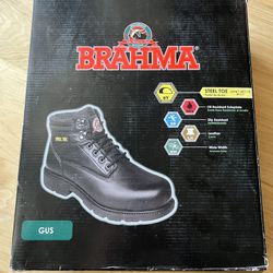 Men’s Steel Toe Work Boot- Size 13 Wide