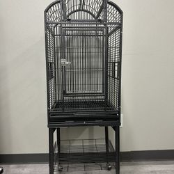 Black Metal Small Bird Cage