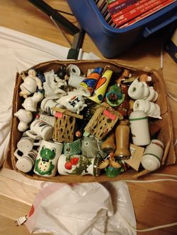 Salt and pepper shaker collection