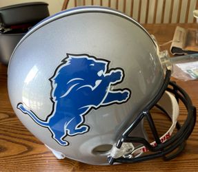 New Detroit Lions Helmet Retro 2009-2016