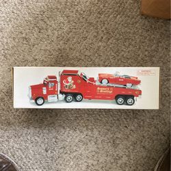 Christmas Santa Claus Sears Car Carrier Truck 2000 Limited Edition 