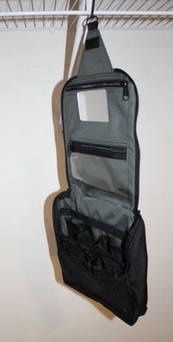 Cabela’s Hanging Travel Toiletry Bag | Velcro Mirror | Zippered & Mesh Pockets | Excellent condition Thumbnail