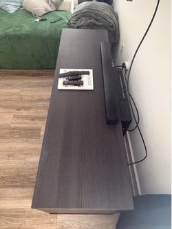 Norton 64” TV Stand with Electric Fireplace – Good Condition