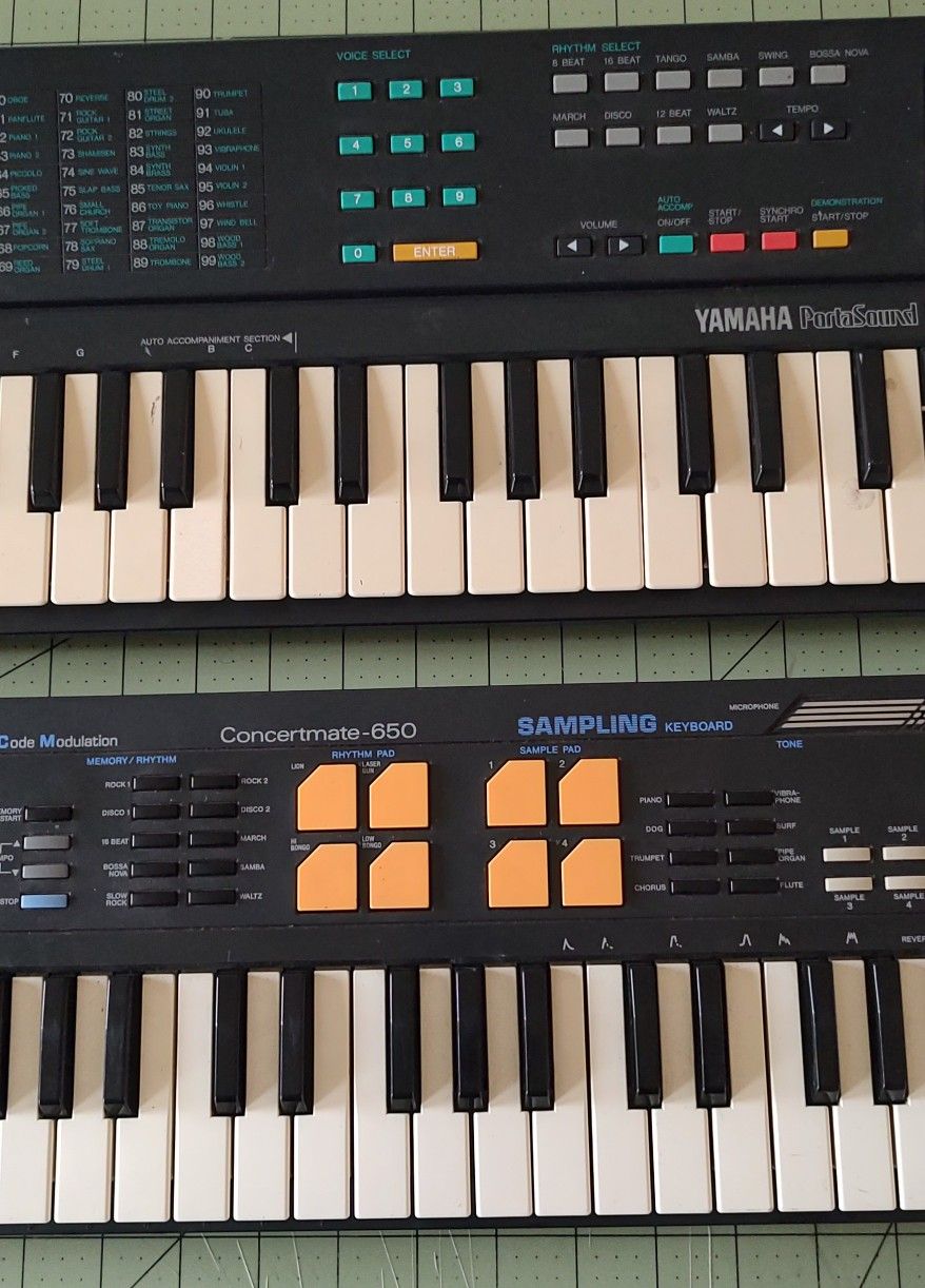 Realistic Concertmate-650 (Casio SK-5)☆ Realistic Concertmate-650 AKA Casio SK-5 Sampling Keyboard