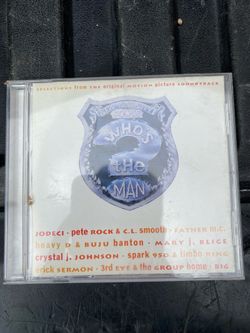 RARE OOP Who's The Man CD soundtrack NOTORIOUS B.I.G. hip hop Pete Rock HEAVY D