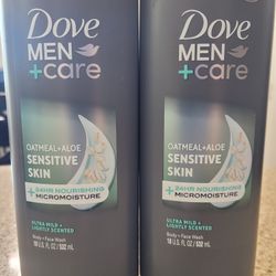 NEW Dove Men Bodywash Sensitive Skin 18oz