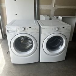Whirlpool Electric Dryer And Washer 
