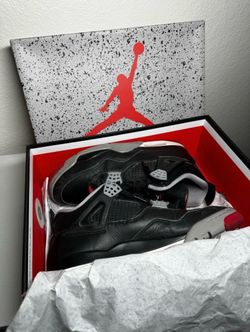 Air Jordan 4 Men's Retro Bred Reimagined Men's 9.5 Women's 11