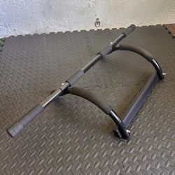 Pull Up Bar - 8-Grip and 12-Grip Door Frame Mounting Pull-Up Bar for Versatile Workouts - Rugged Steel Frame with Foam Handles - Supports 300 Pounds -