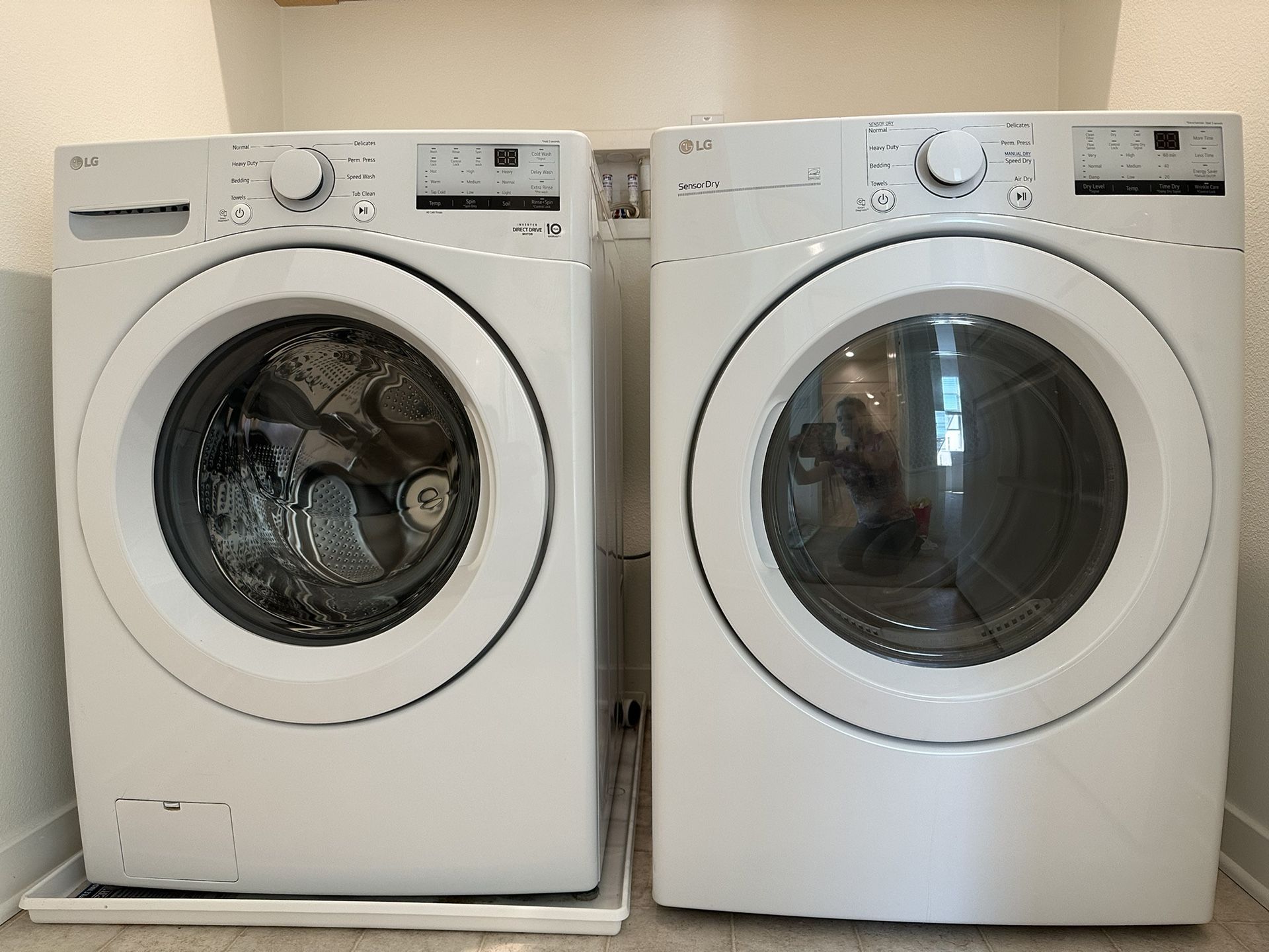 Washer/dryer Set  Slightly Used