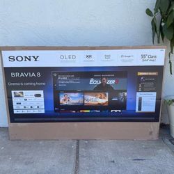 55” Sony smart 4k oled bravía 8 TV 