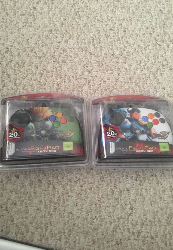 Street Fighter 20th anniversary xbox360 fightpad
