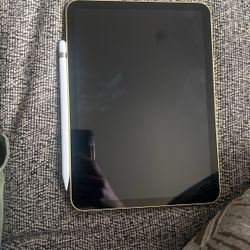 iPad 10th Gen 64gb Yellow W Apple Pencil