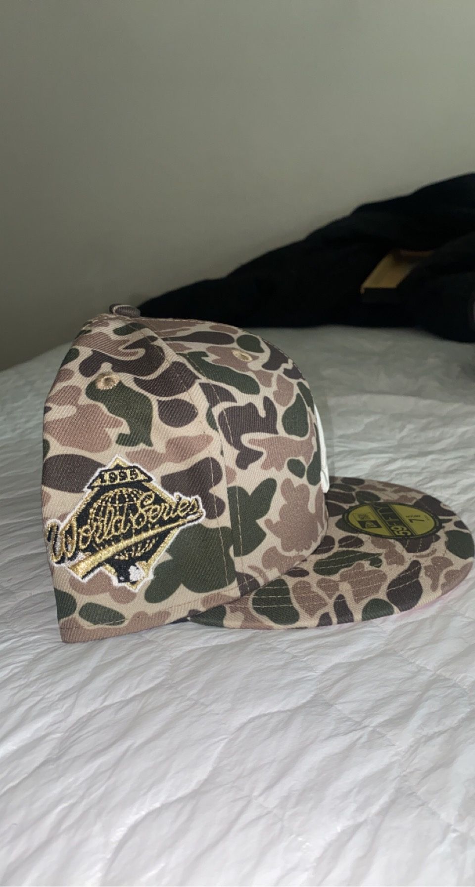 Atlanta Braves 1995 World Series Duck Camo 59FIFTY Fitted Hat 7 3/8