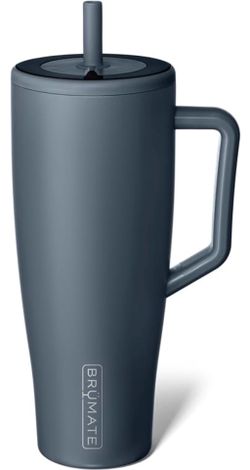 BrüMate Era 40 oz Tumbler with Handle & Straw | 100% Leakproof Insulated Water Bottle Tumbler