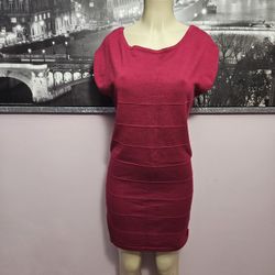 Size Xl Knit Redd Dress Fitted