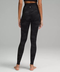 Lululemon Align™ High-Rise Pant 28” Heritage 365 Camo Deep Coal Multi Size 2