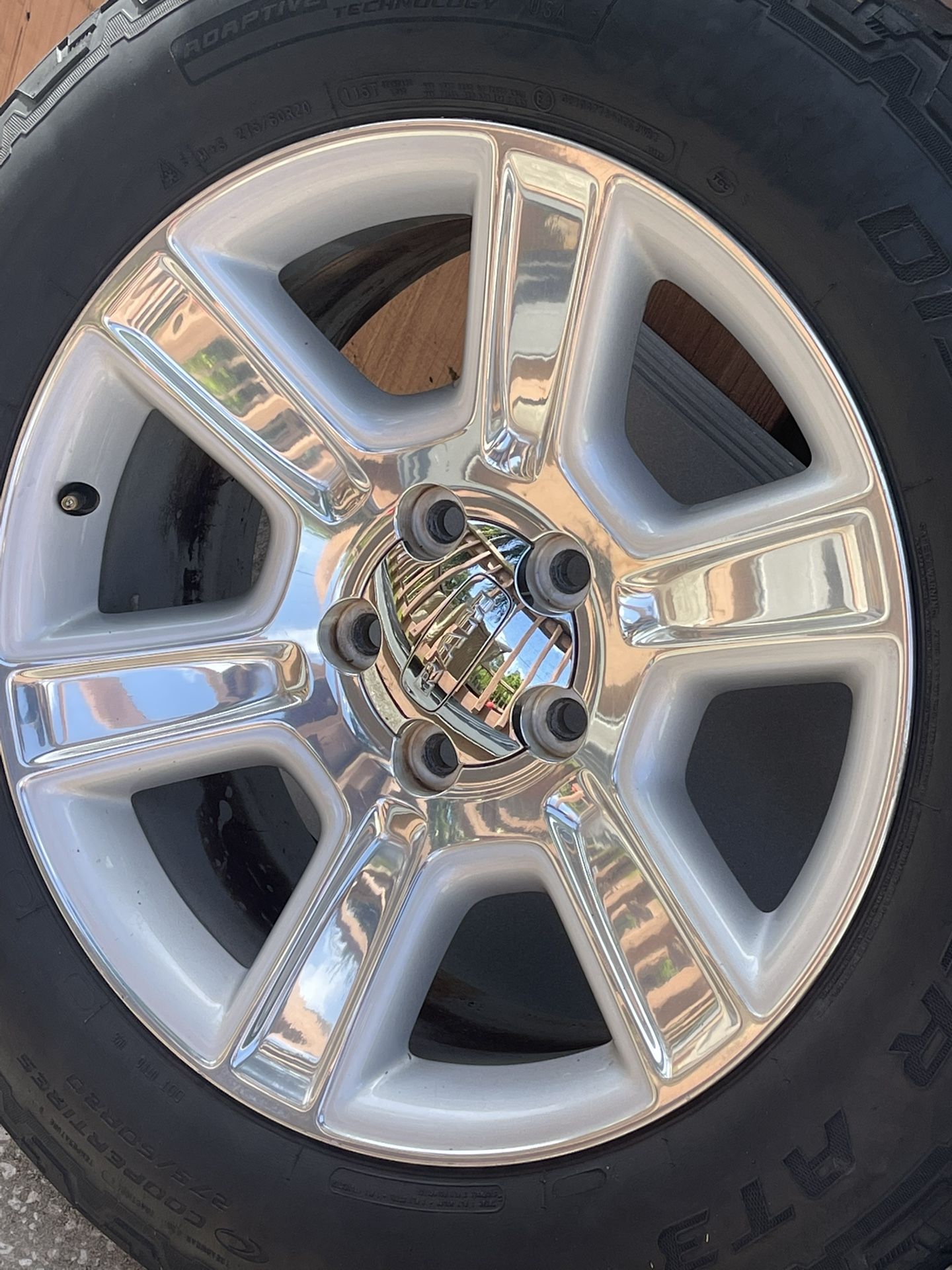20 Inch Dodge Ram Laramie Factory Wheels With Tires 5 Lugs