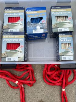 NINE WEST MARINE DOCK LINES – NEW and LIKE NEW