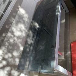 *FREE*Glass Entertainment Center 