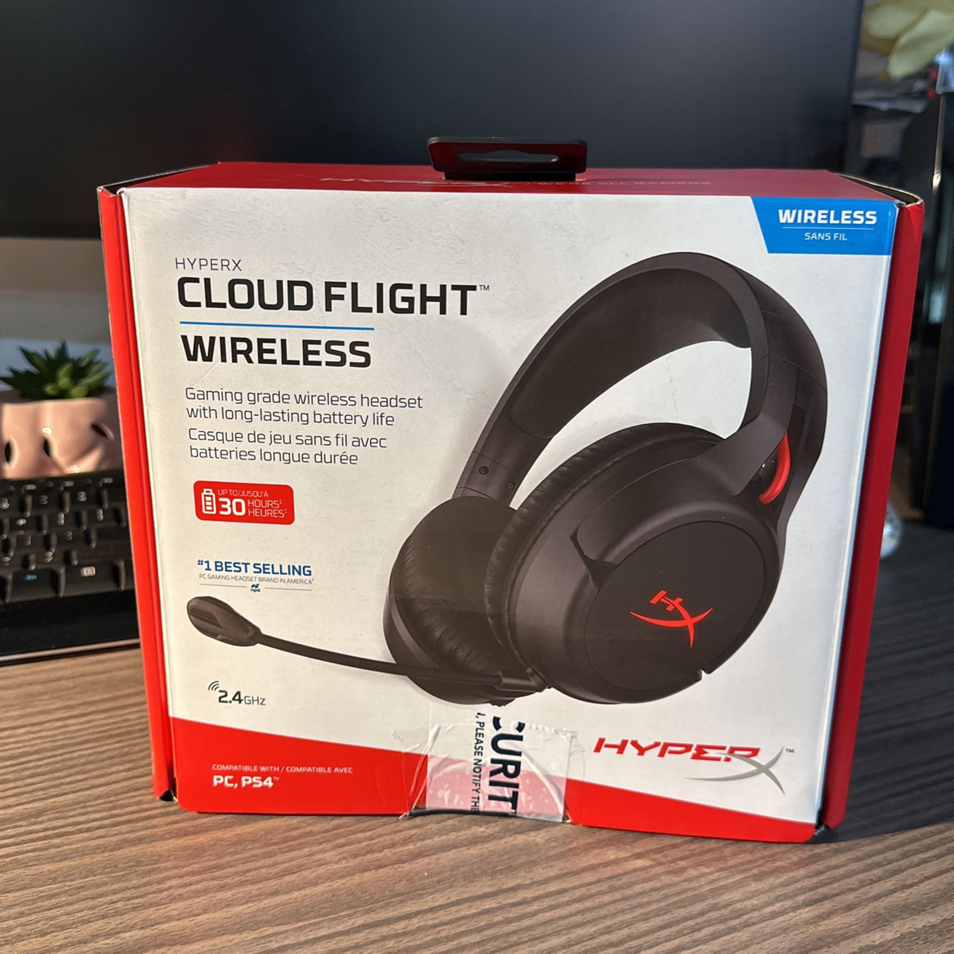 Gaming Wireless HyperX Cloud Flight Headphones