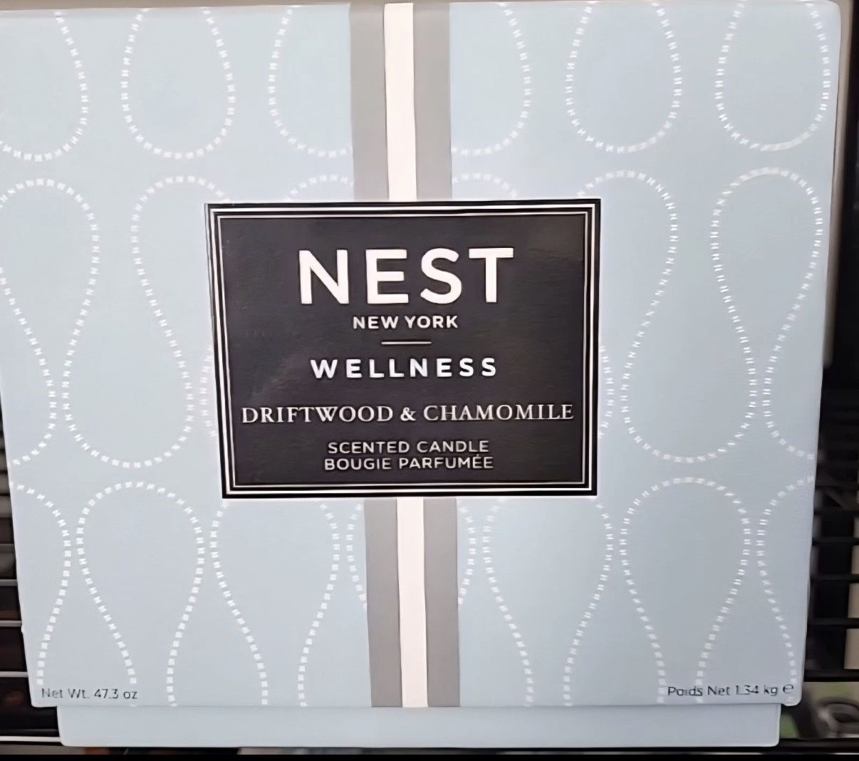 Nest New York Wellness Driftwood & Chamomile Scented Candle 47.3 oz 4 Wick New
