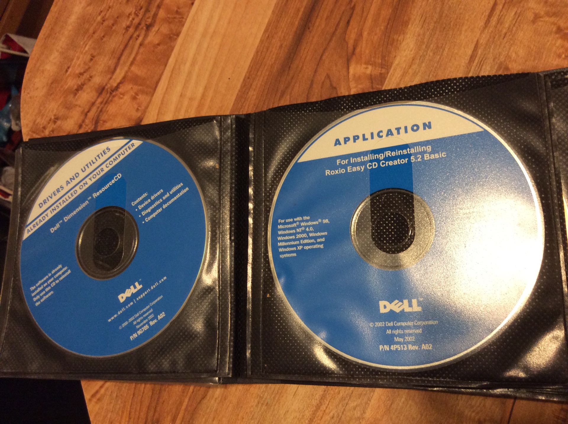 Dell computer software CD