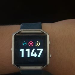 Fitbit Blaze (with Extra Band And Charger)